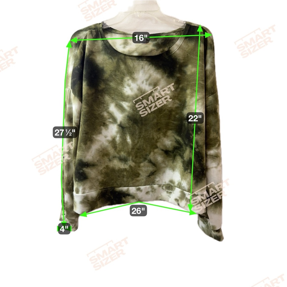 Jenni Olive Green Tie-Dye Shirt & Pants Set // XXL // NWT